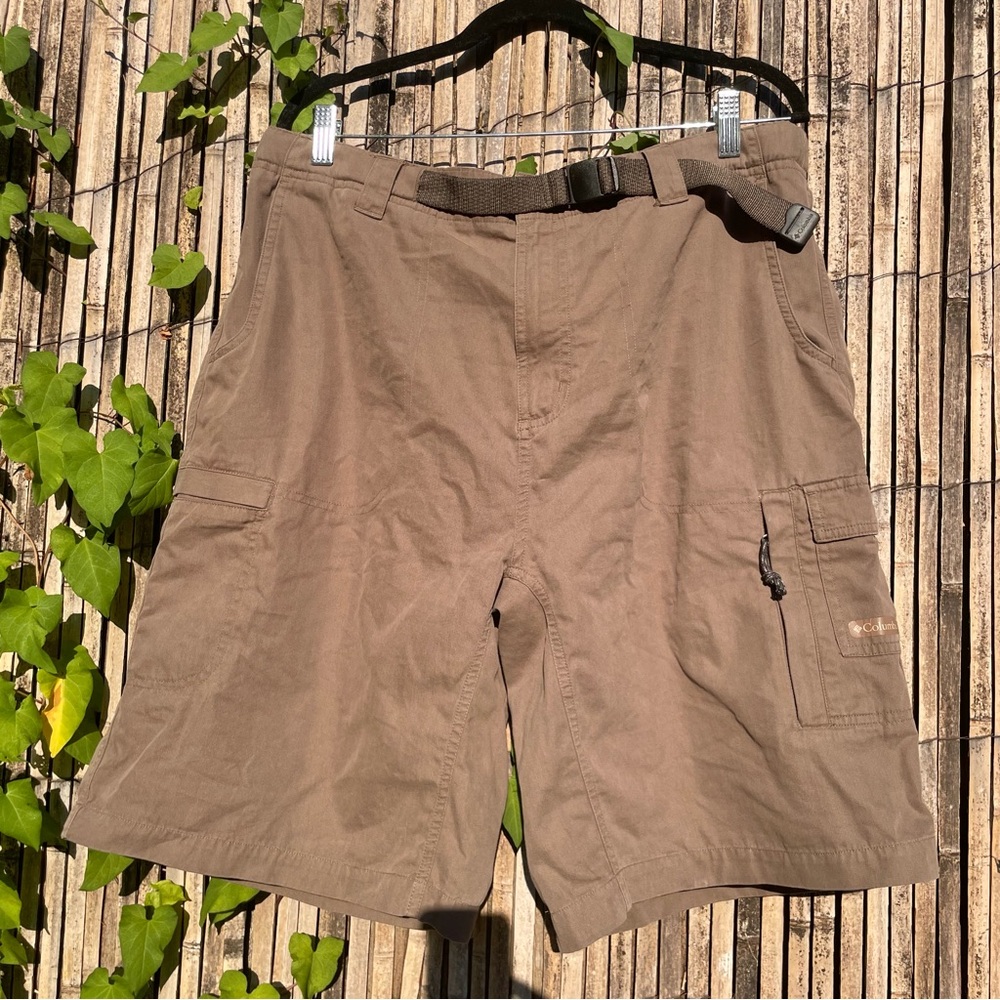 Columbia Quick Dry Men’s Cargo Shorts, Tan size L